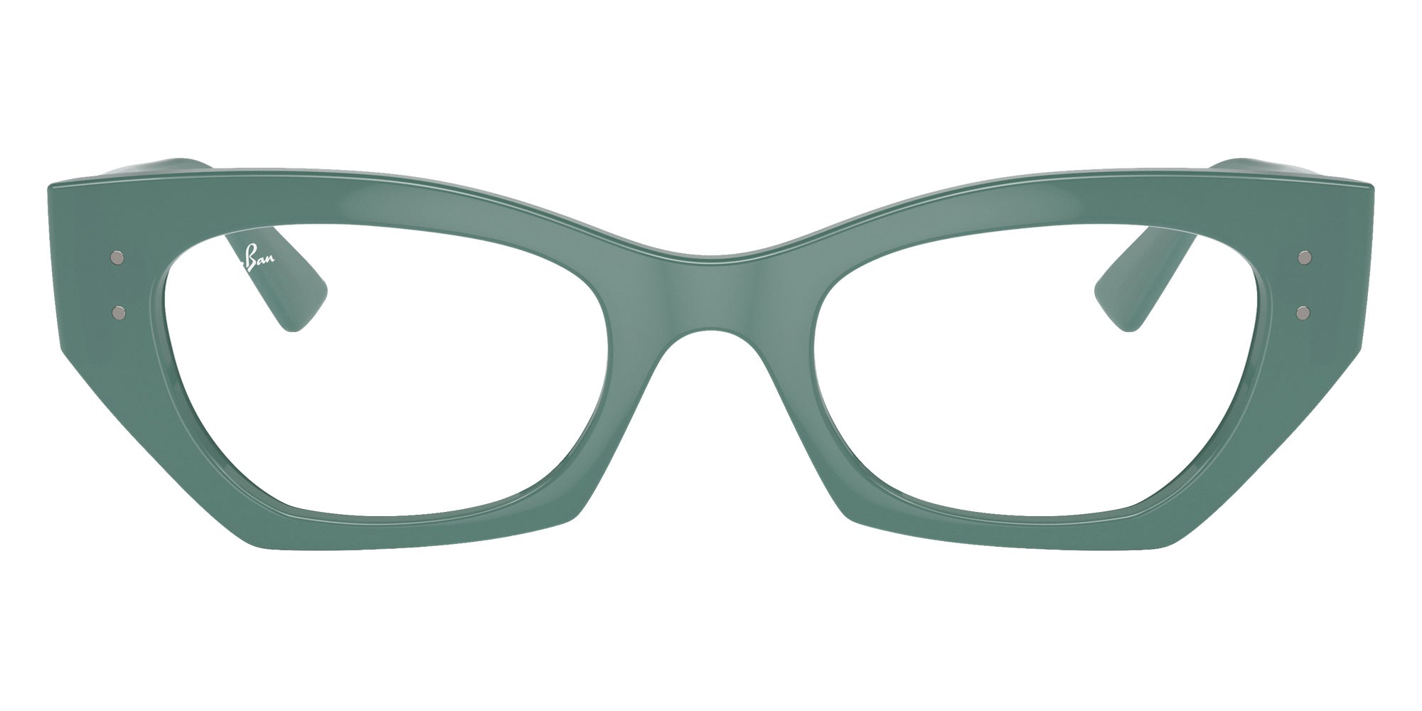 Ray-Ban® RX7330F RX7330F 8345 49 Eyeglasses - Algae Green