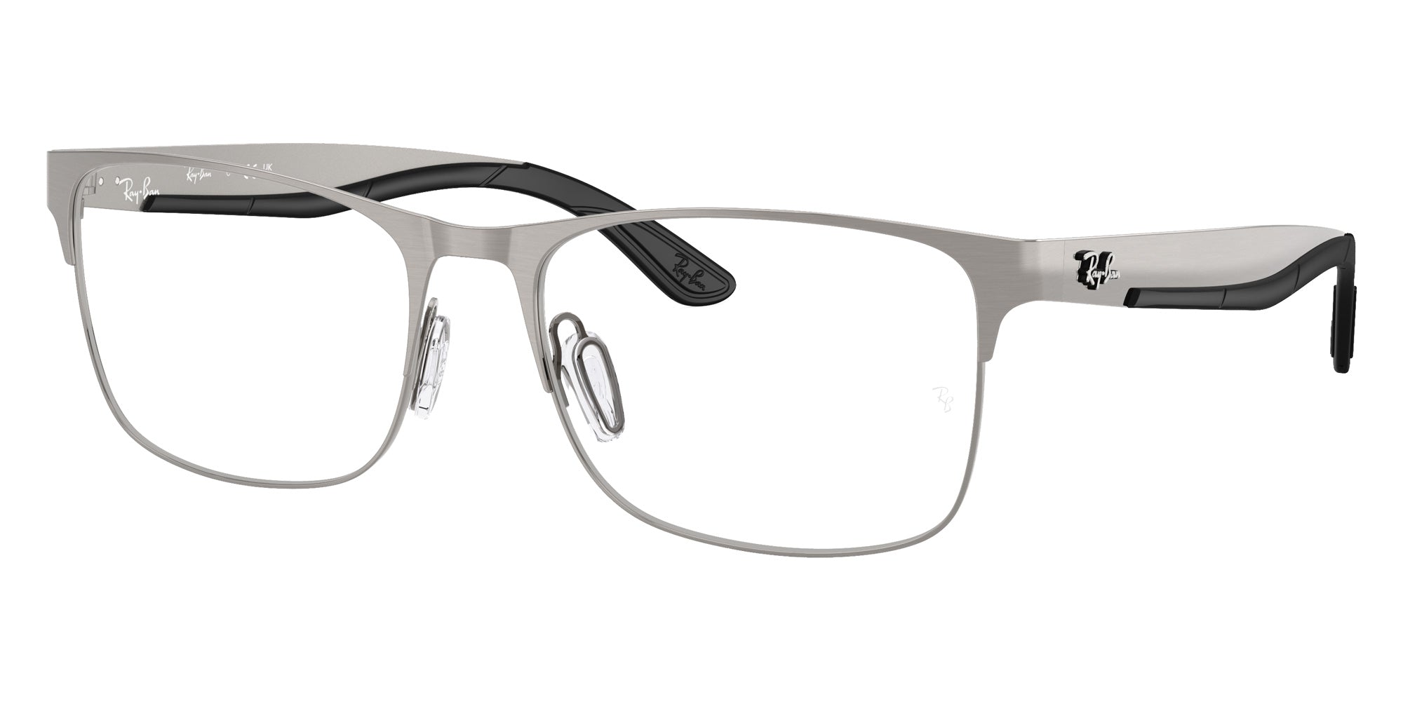 Ray-Ban® RX7550 RX7550 3214 55 Eyeglasses - Gunmetal