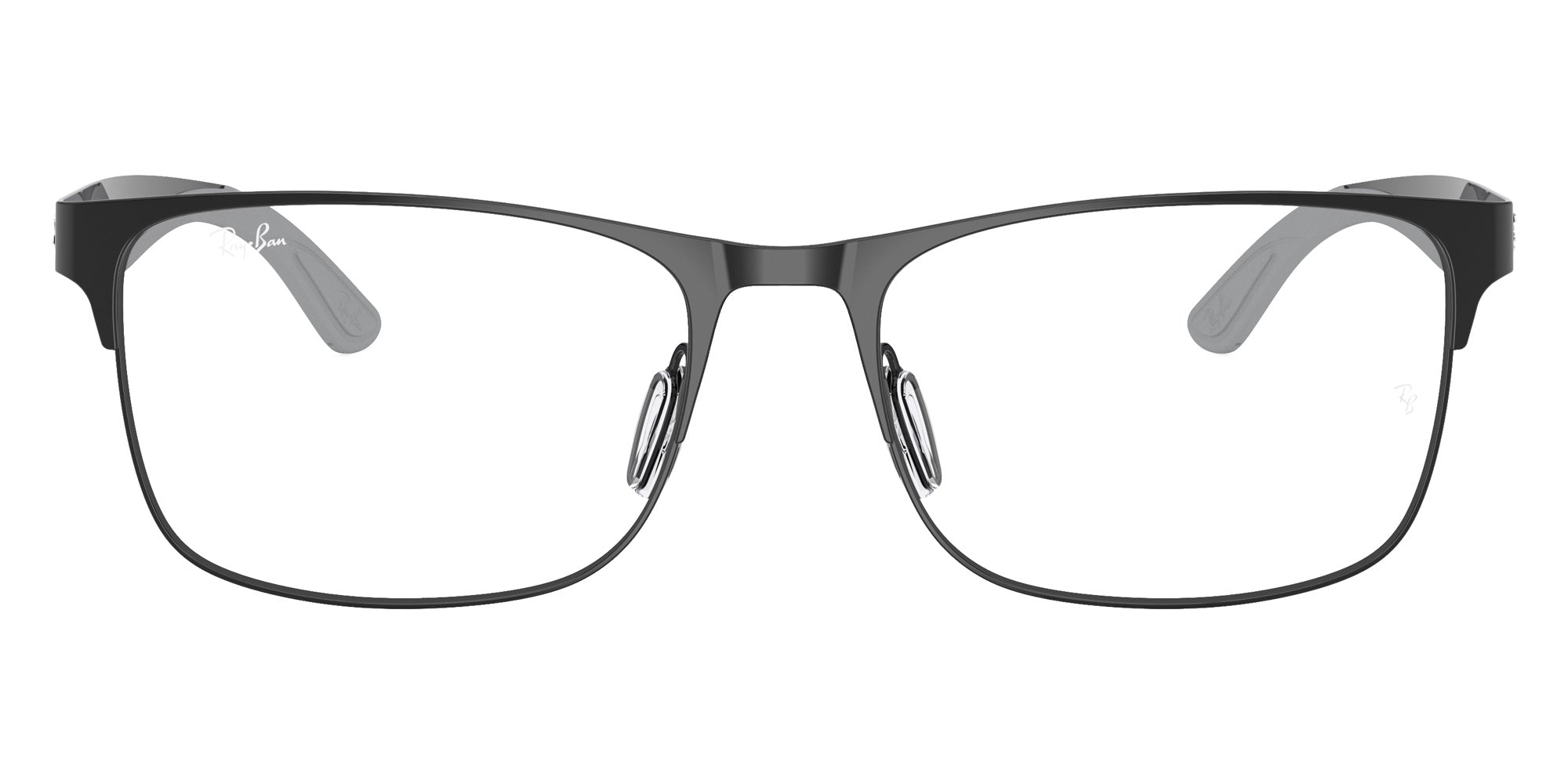 Ray-Ban® RX7550 RX7550 3222 57 Eyeglasses - Black