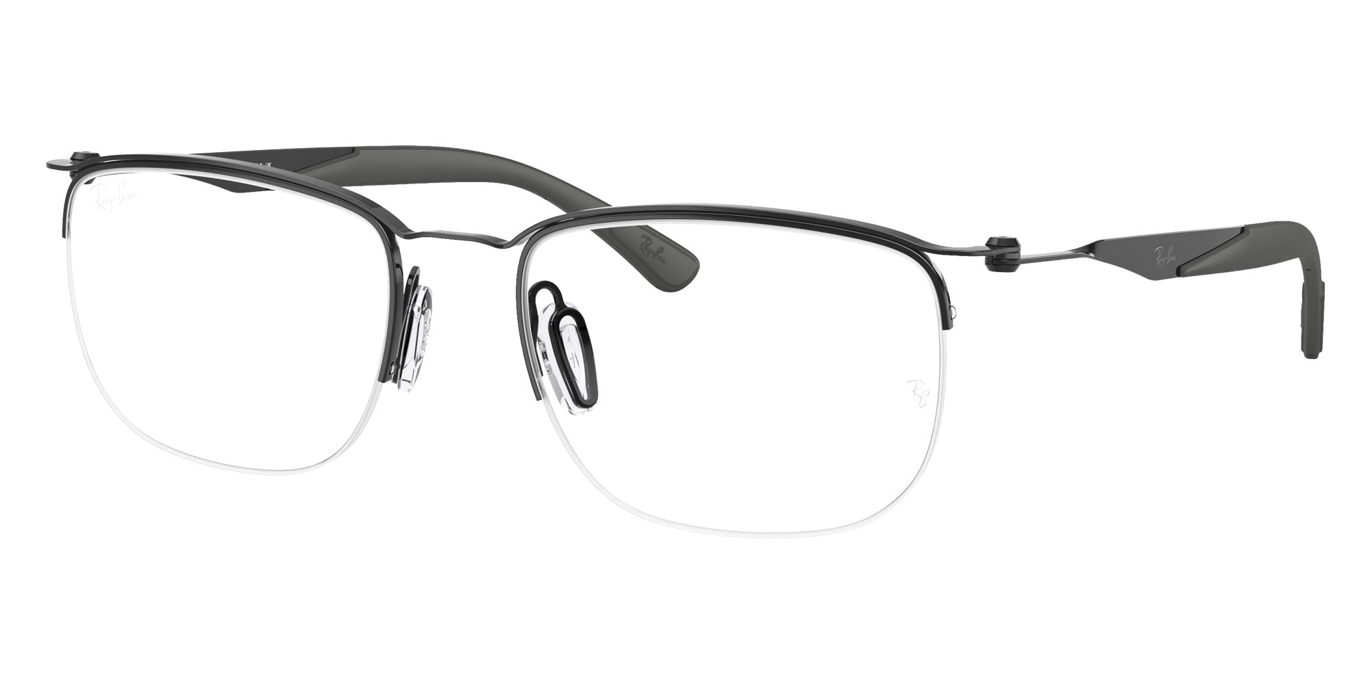 Ray-Ban® RX7552 RX7552 3209 52 Eyeglasses - Black