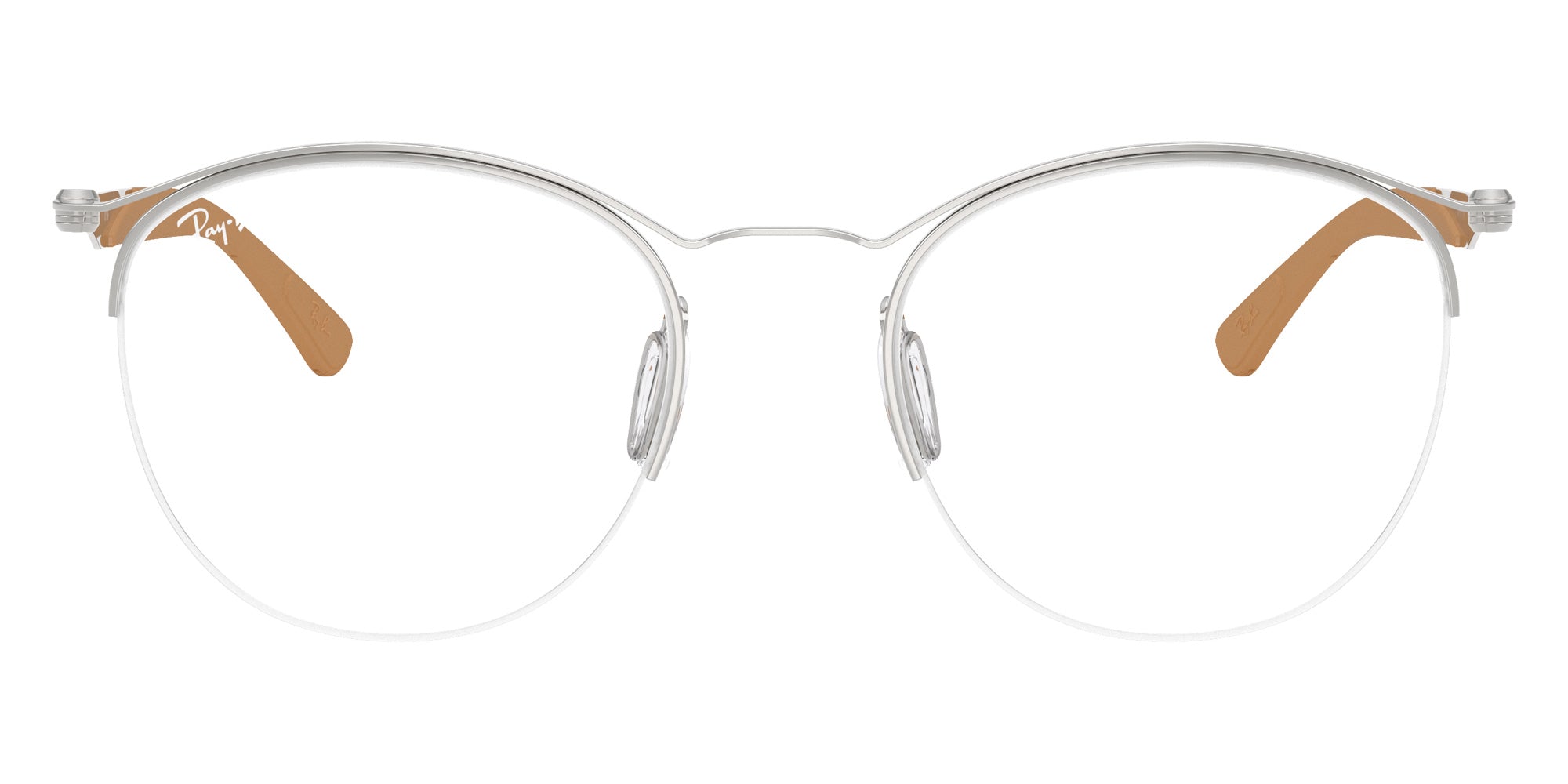 Ray-Ban® RX7553 RX7553 3216 52 Eyeglasses - Silver