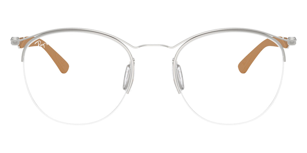 Ray-Ban® RX7553 RX7553 3216 52 Eyeglasses - Silver