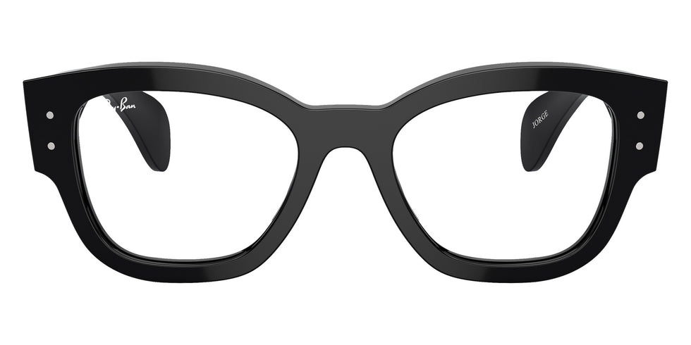 Ray-Ban® RX7681V RX7681V 2000 52 Eyeglasses - Black