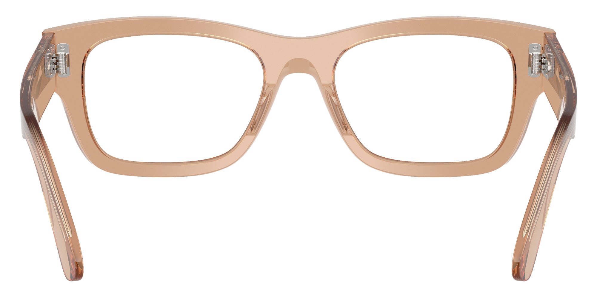 Ray-Ban® RX7683V RX7683V 8553 55 Eyeglasses - Transparent Light Brown