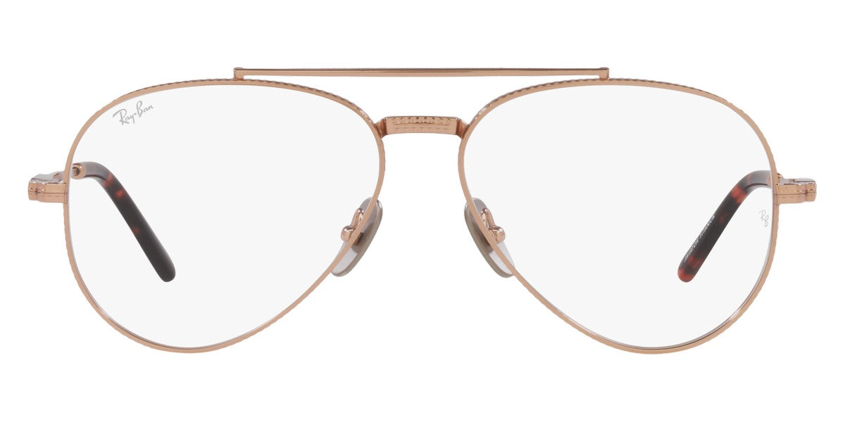 Ray-Ban® Aviator Titanium RX8225V RX8225V 1220 58 - Arista Eyeglasses