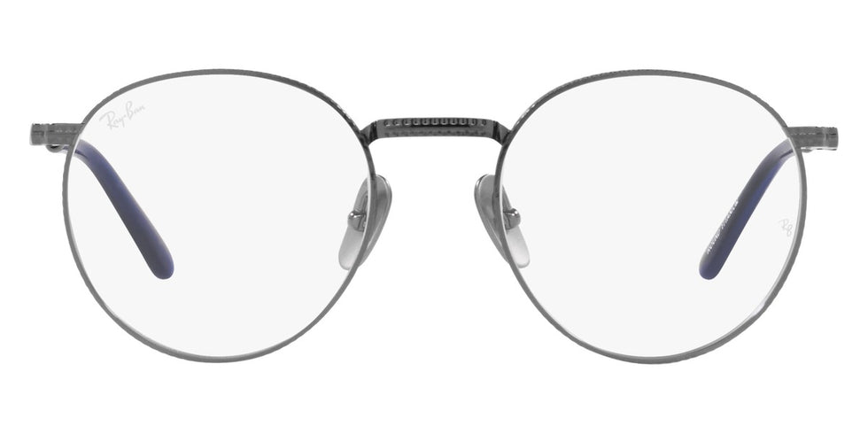 Ray-Ban® Round Titanium RX8237V RX8237V 1236 47 - Rose Gold Eyeglasses