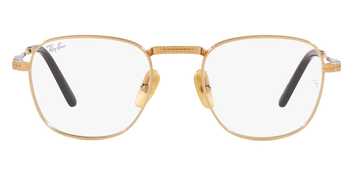 Ray-Ban® Frank Titanium RX8258V RX8258V 1220 48 - Arista Eyeglasses