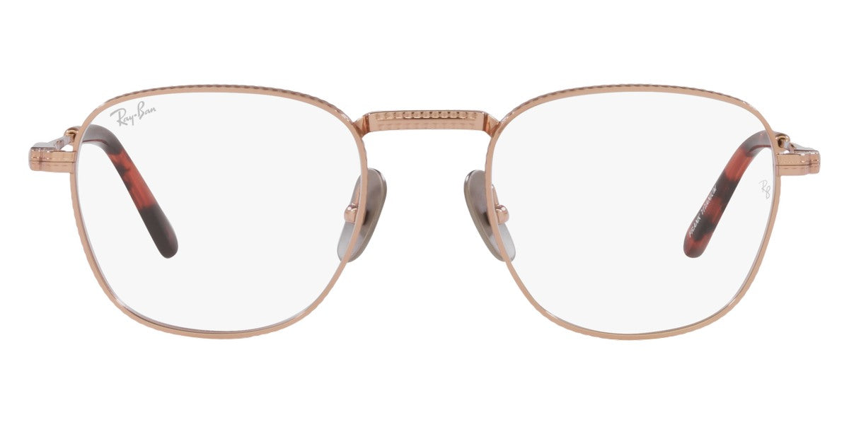 Ray-Ban® Frank Titanium RX8258V RX8258V 1224 48 - Silver Eyeglasses