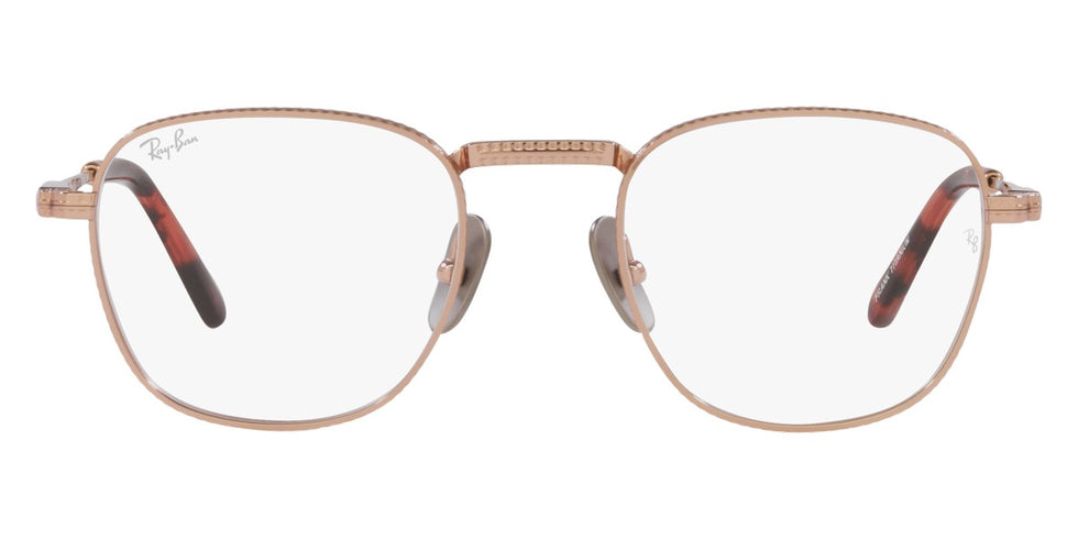 Ray-Ban® Frank Titanium RX8258V RX8258V 1224 48 - Silver Eyeglasses