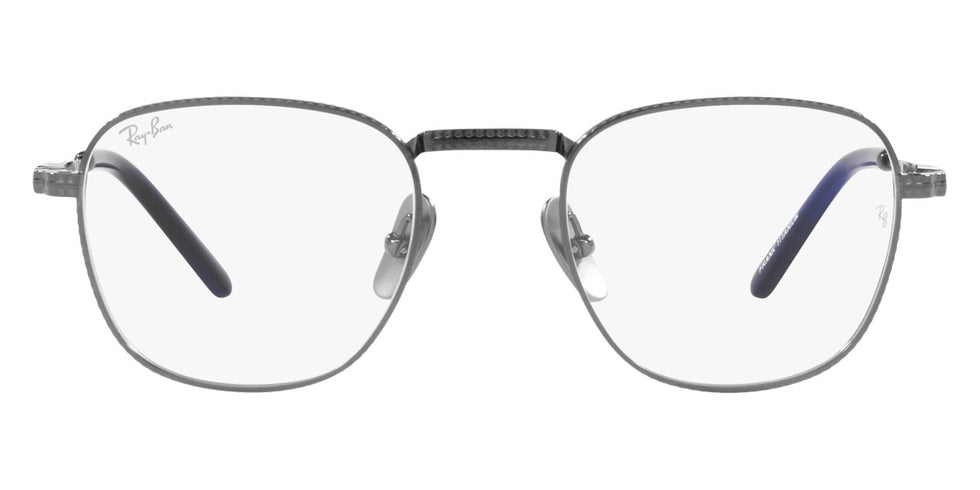 Ray-Ban® Frank Titanium RX8258V RX8258V 1224 51 - Silver Eyeglasses