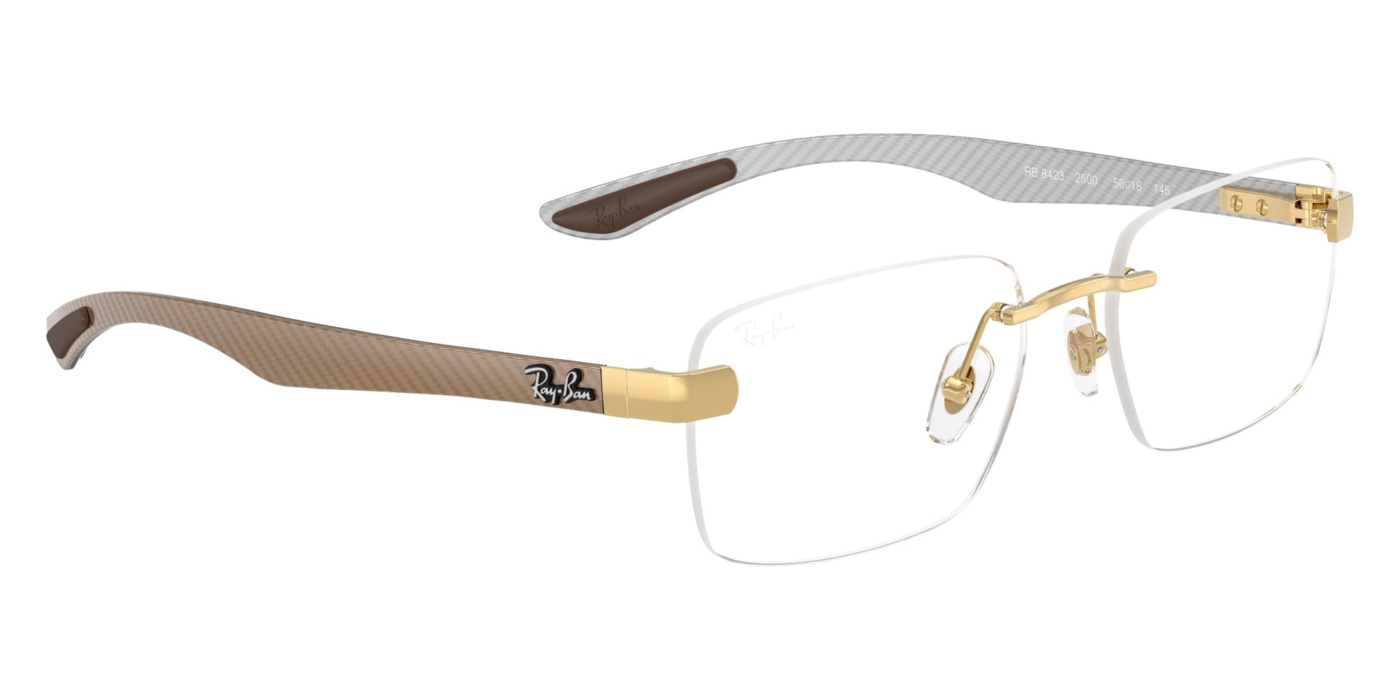 Ray-Ban® RX8423 RX8423 2500 56 Eyeglasses - Arista Gold
