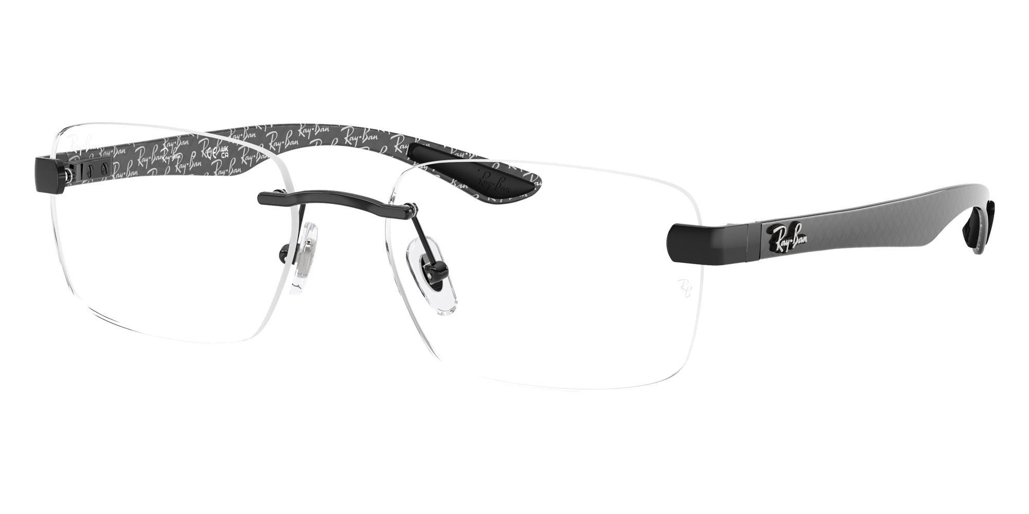 Ray-Ban® RX8423 RX8423 2509 56 Eyeglasses - Black