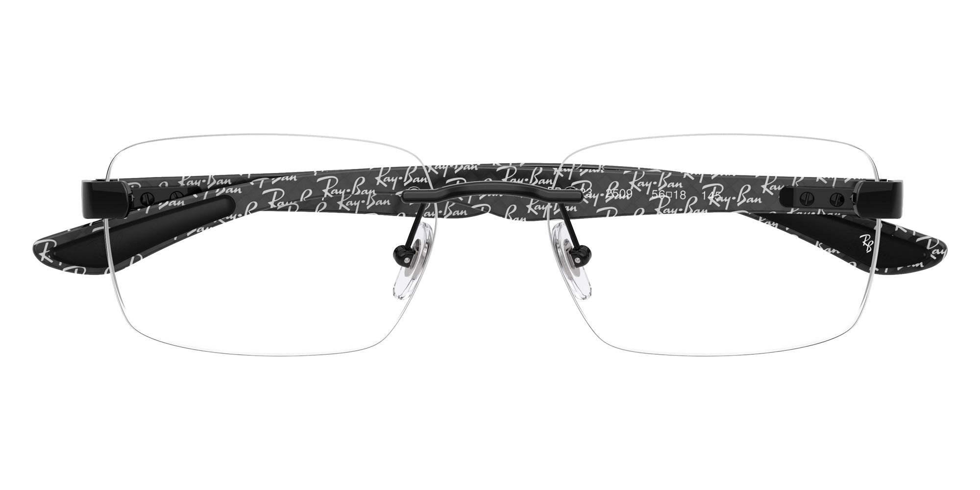 Ray-Ban® RX8423 RX8423 2509 56 Eyeglasses - Black