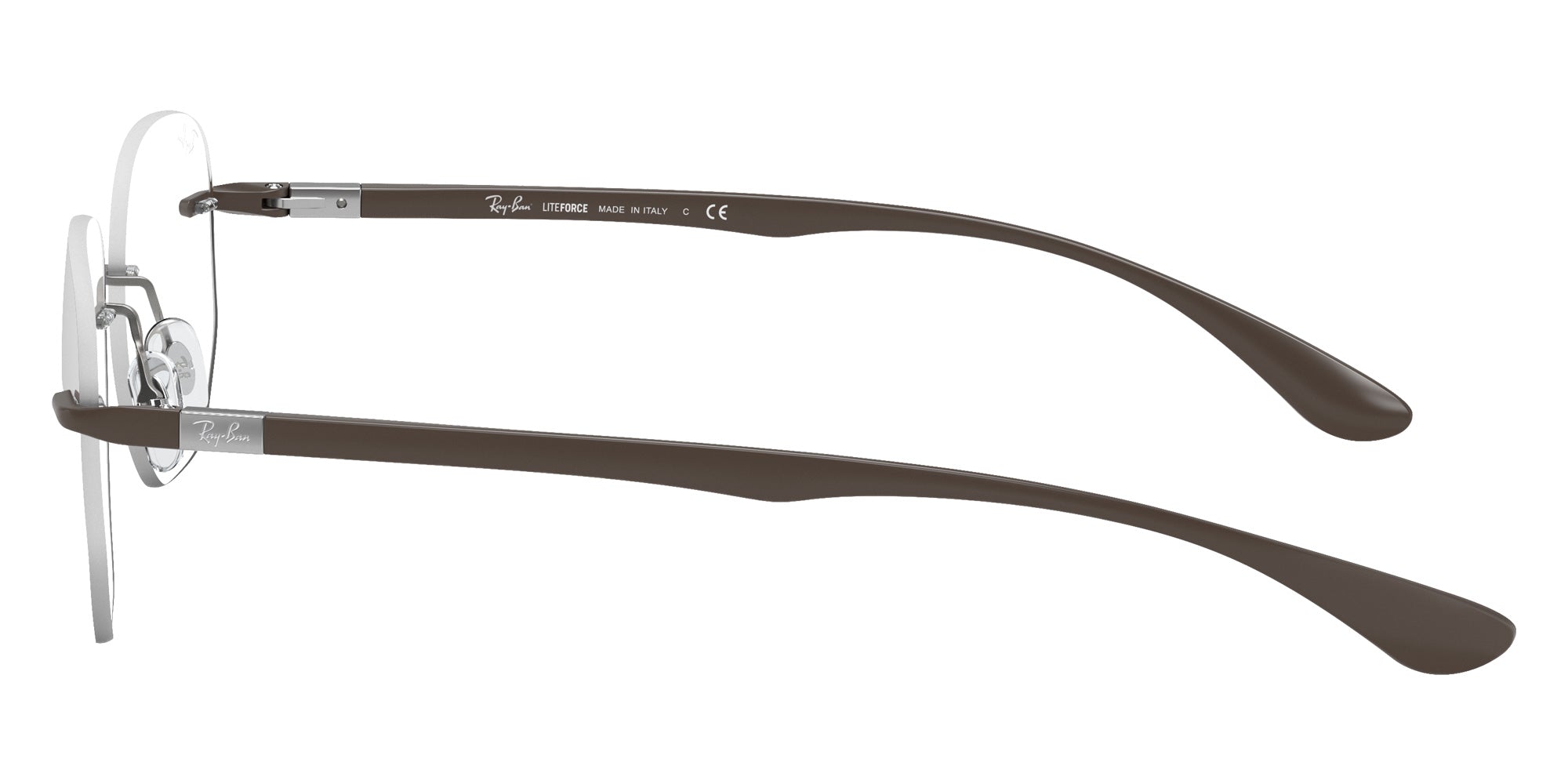 Ray-Ban® RX8766 RX8766 1131 51 Eyeglasses - Sand Brown