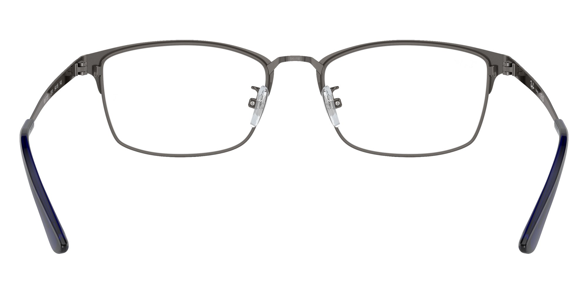 Ray-Ban® RX8772D RX8772D 1241 56 Eyeglasses - Dark Blue On Gunmetal