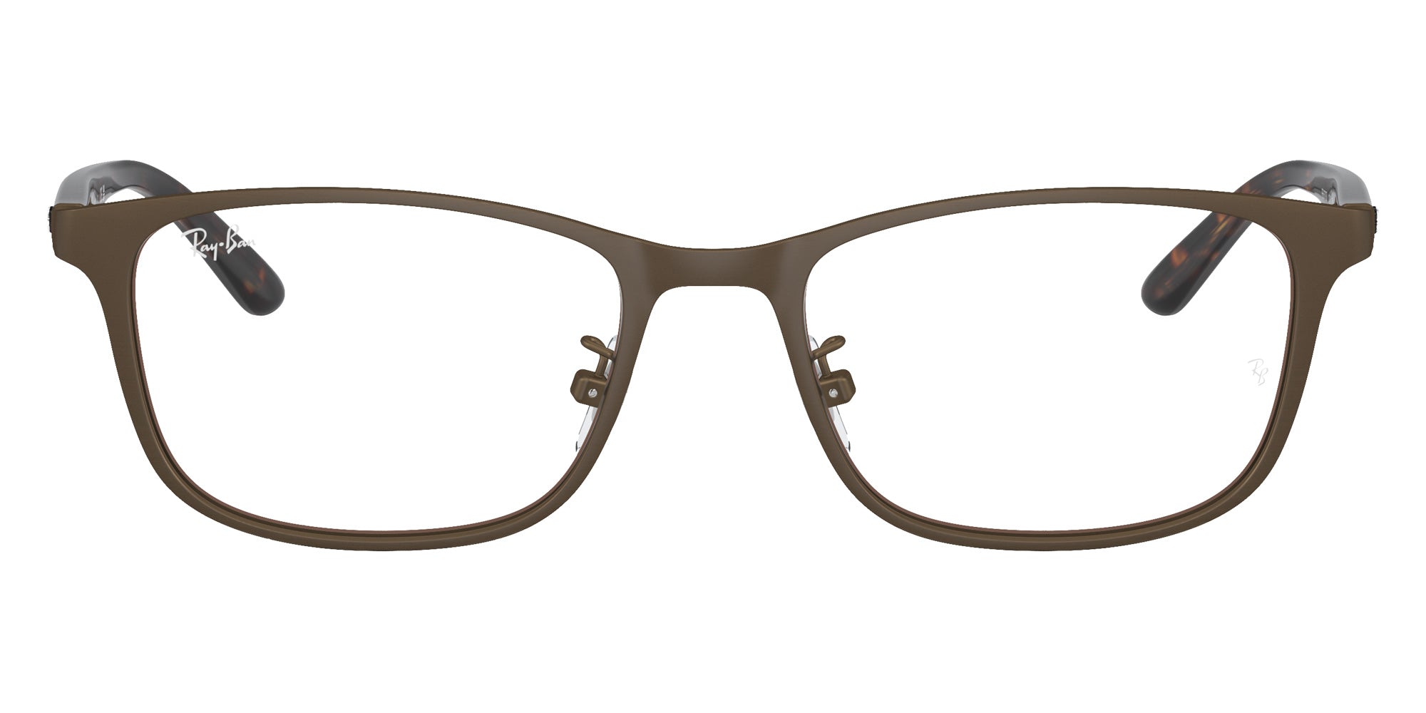 Ray-Ban® RX8773D RX8773D 1243 53 Eyeglasses - Dark Brown
