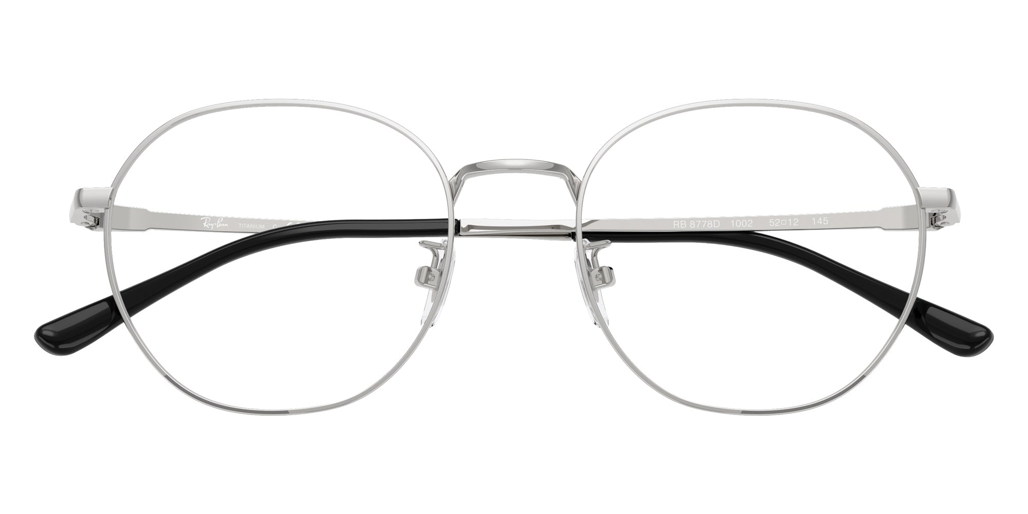 Ray-Ban® RX8778D RX8778D 1002 52 Eyeglasses - Silver