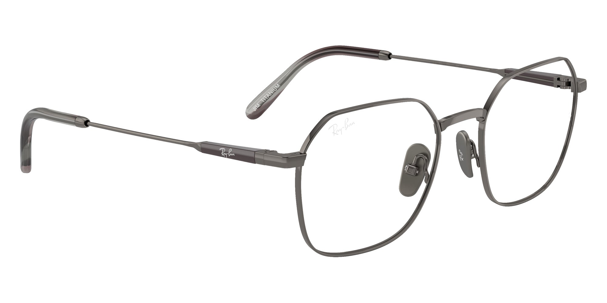 Ray-Ban® RX8794 RX8794 1000 53 Eyeglasses - Gunmetal