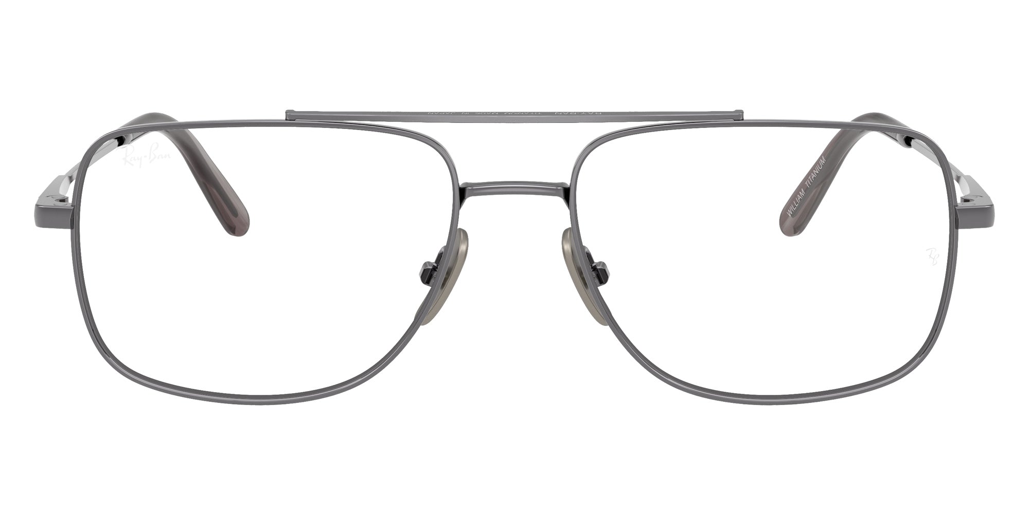 Ray-Ban® RX8797 RX8797 1000 58 Eyeglasses - Gunmetal