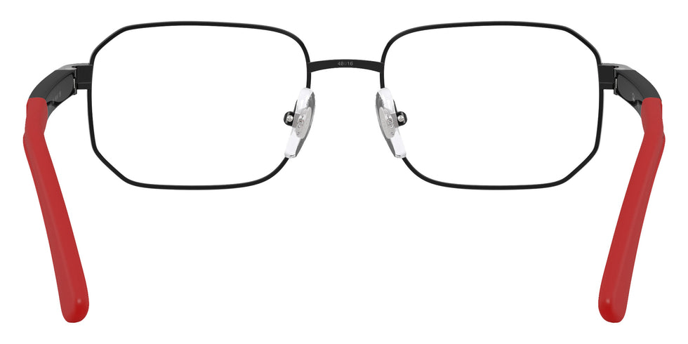 Ray-Ban® RY1060 RY1060 4005 46 Eyeglasses - Black On Rubber Red