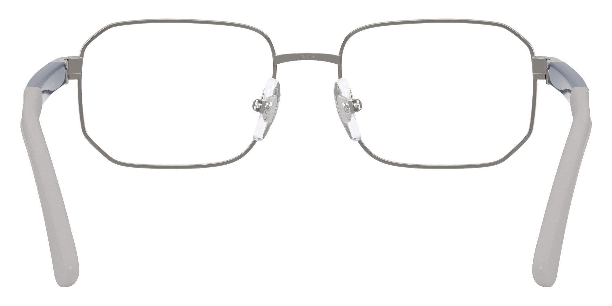 Ray-Ban® RY1060 RY1060 4008 48 Eyeglasses - Blue On Rubber Gray