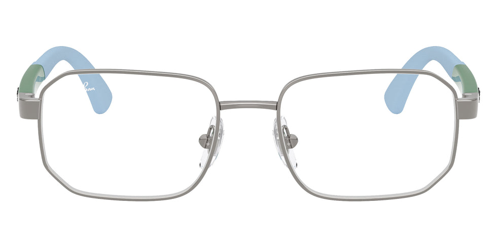 Ray-Ban® RY1060 RY1060 4095 48 Eyeglasses - Green On Rubber Light Blue