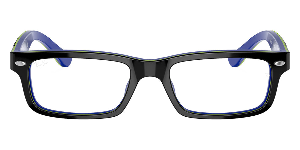 Ray-Ban® RY1535 RY1535 3600 48 Eyeglasses - Dark Gray On Blue