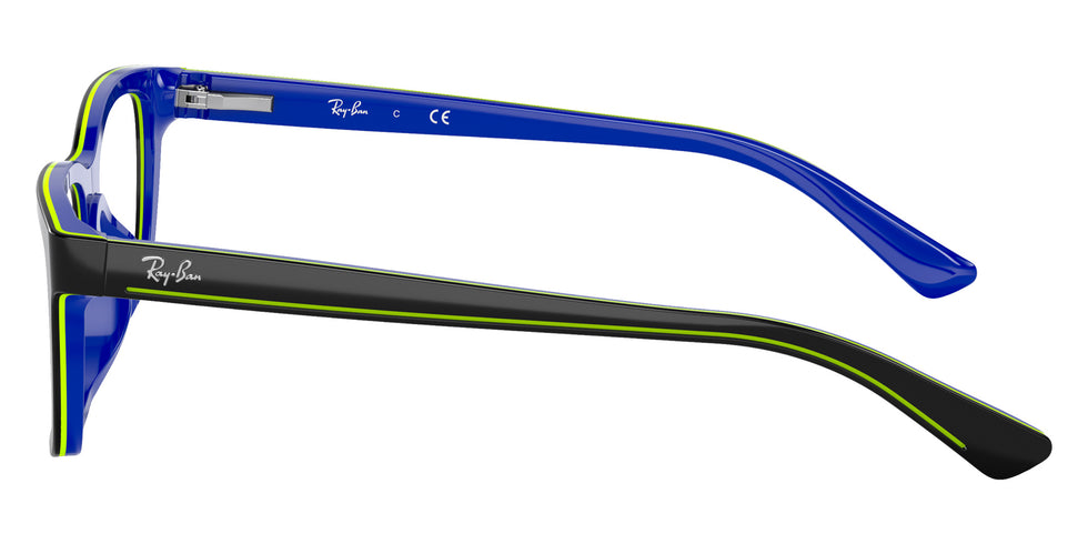 Ray-Ban® RY1536 RY1536 3600 48 Eyeglasses - Dark Gray On Blue