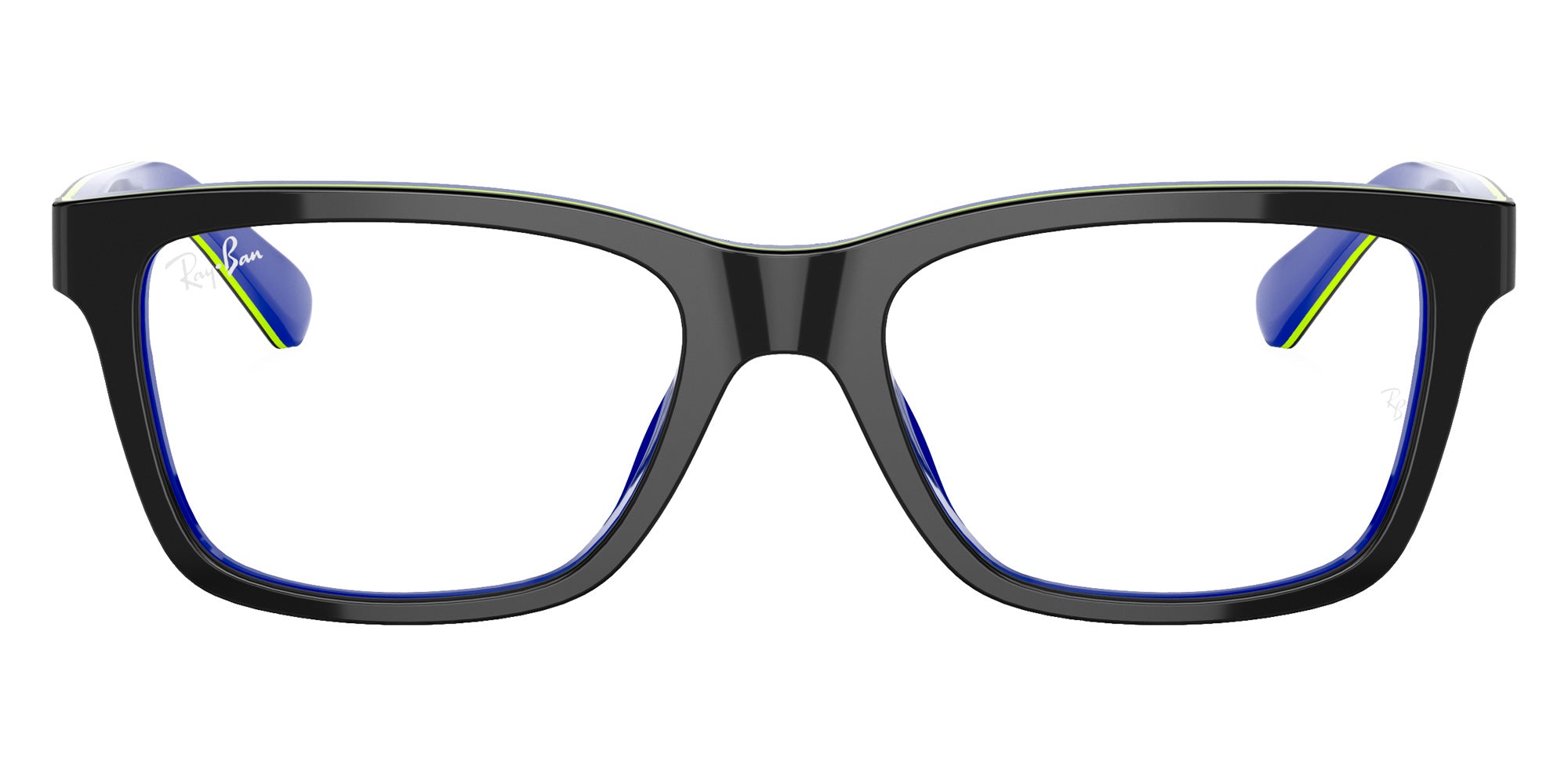 Ray-Ban® RY1536 RY1536 3600 48 Eyeglasses - Dark Gray On Blue