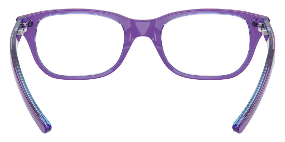 Ray-Ban® RY1555 RY1555 3997 48 Eyeglasses - Transparent Violet/Light Blue