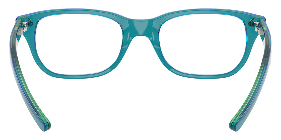 Ray-Ban® RY1555F RY1555F 3996 48 Eyeglasses - Transparent Blue/Green