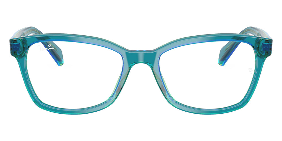 Ray-Ban® RY1591 RY1591 3996 48 Eyeglasses - Transparent Blue/Green
