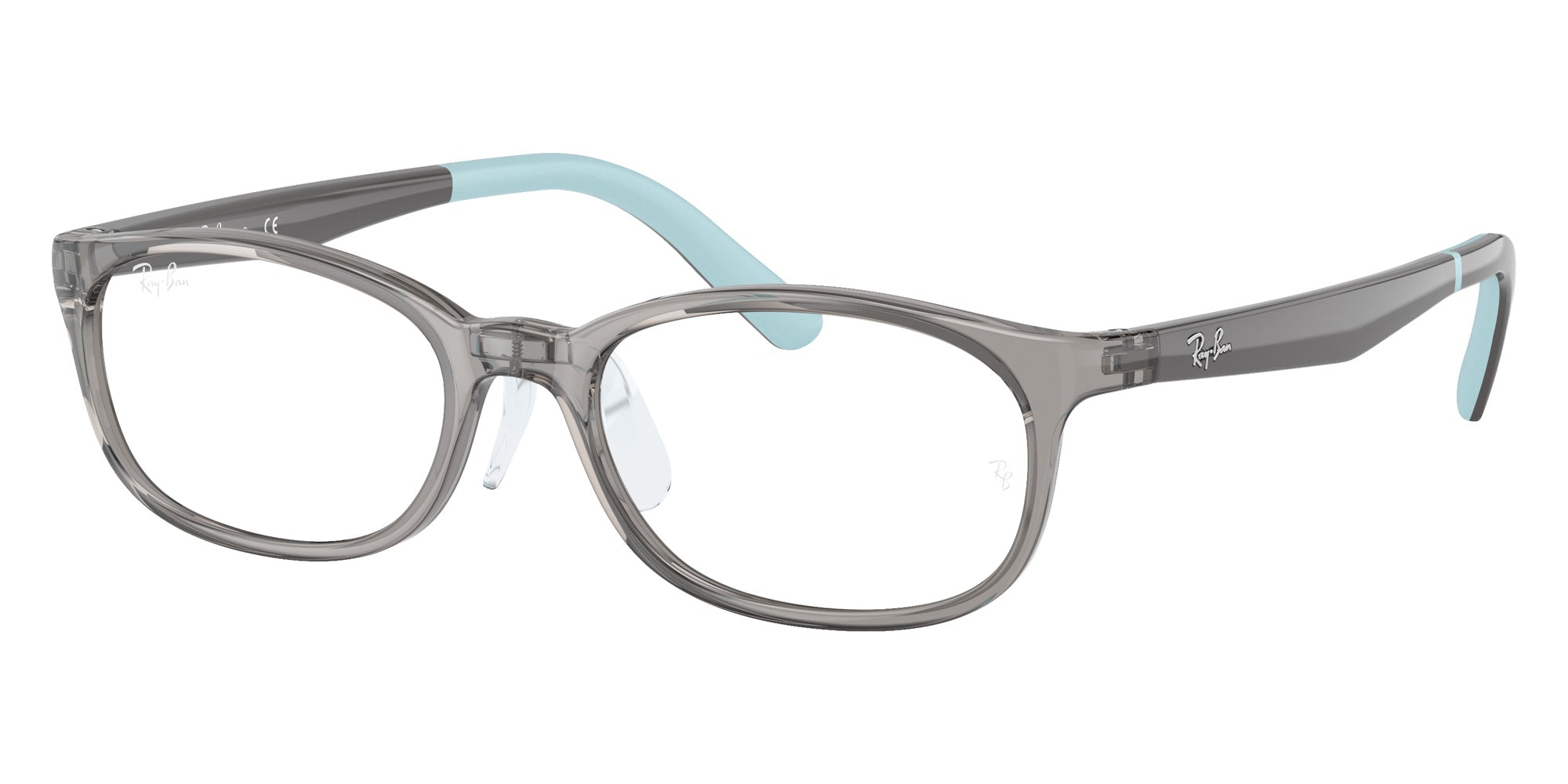 Ray-Ban® RY1613D RY1613D 3908 49 Eyeglasses - Gray On Rubber Light Blue