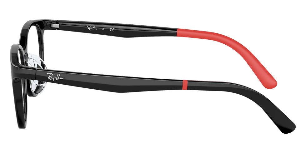 Ray-Ban® RY1614D RY1614D 3876 49 Eyeglasses - Black On Red
