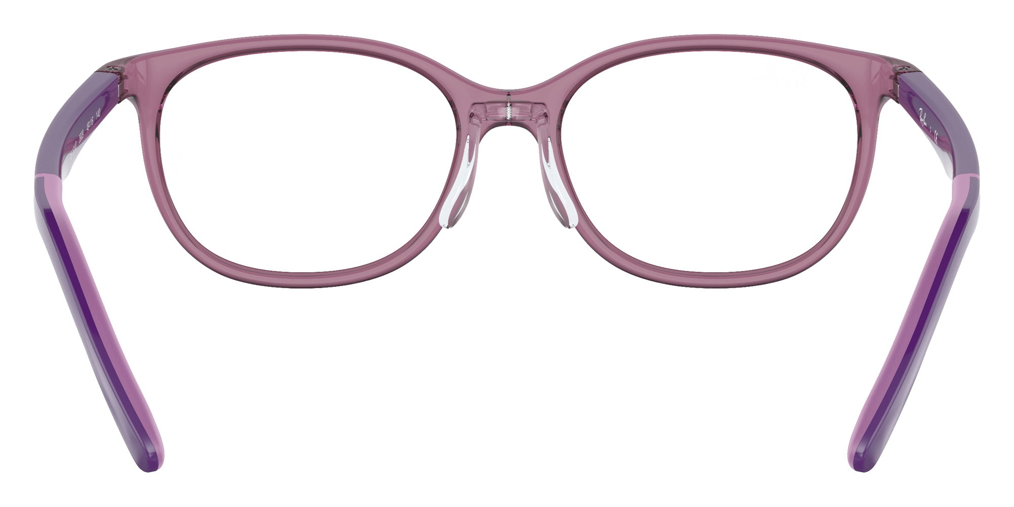 Ray-Ban® RY1614D RY1614D 3909 49 Eyeglasses - Purple On Rubber Light Purple