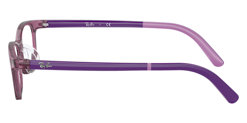 Ray-Ban® RY1615D RY1615D 3909 48 Eyeglasses - Purple On Rubber Light Purple