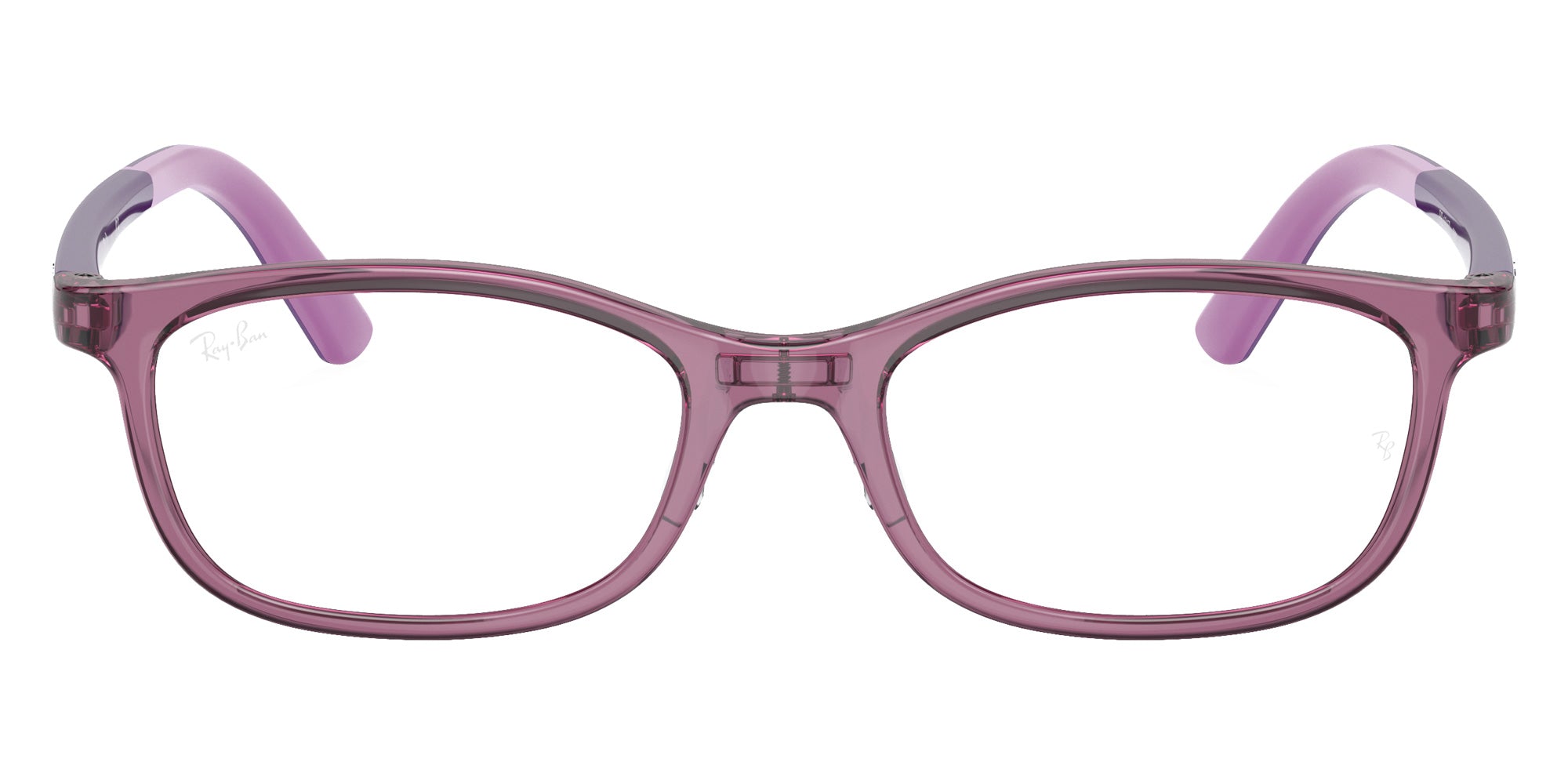 Ray-Ban® RY1615D RY1615D 3909 48 Eyeglasses - Purple On Rubber Light Purple