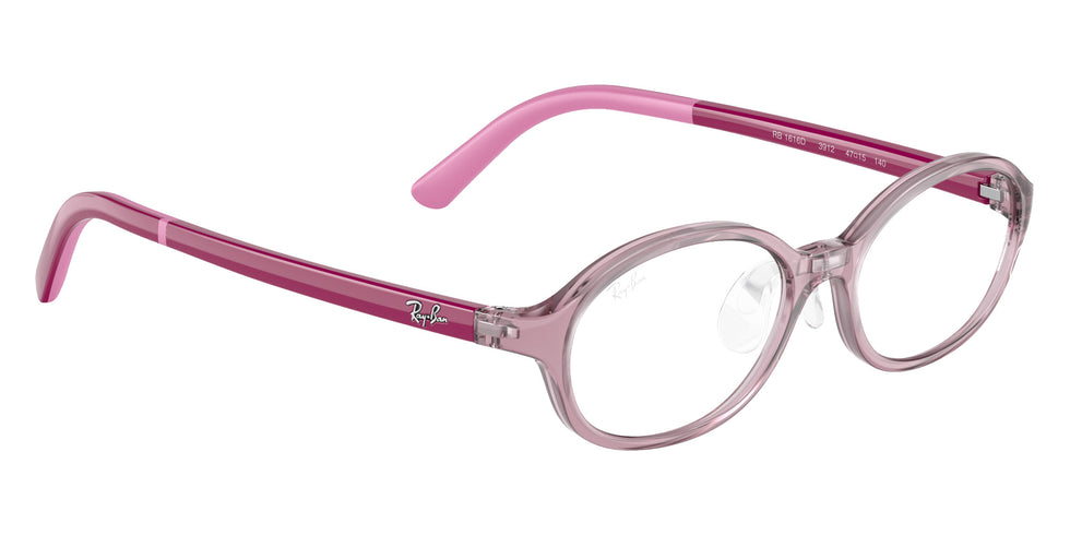 Ray-Ban® RY1616D RY1616D 3912 47 Eyeglasses - Fuchsia On Rubber Pink