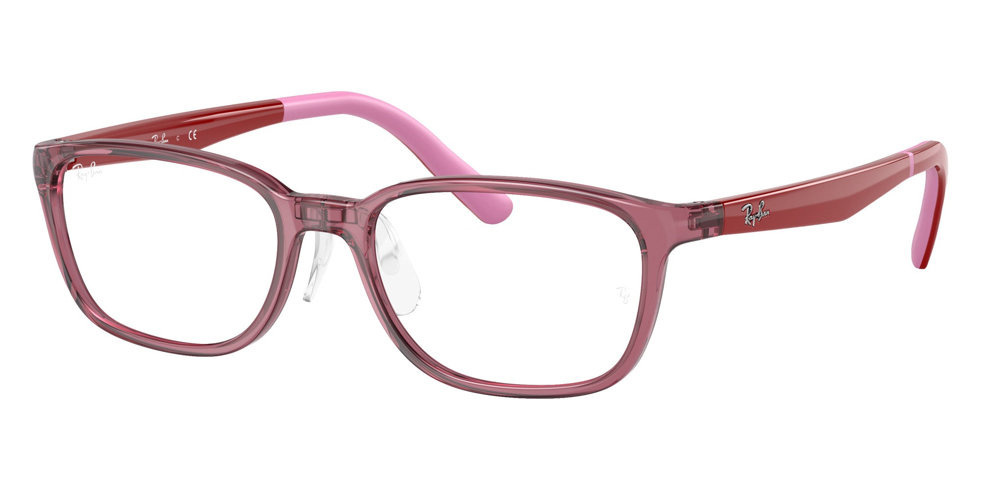 Ray-Ban® RY1617D RY1617D 3777 49 Eyeglasses - Red On Pink