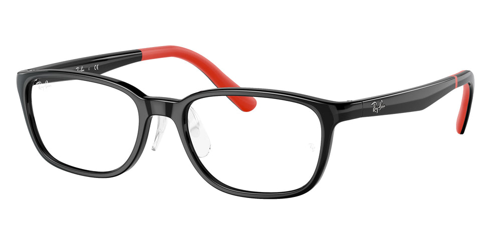 Ray-Ban® RY1617D RY1617D 3876 49 Eyeglasses - Black On Red