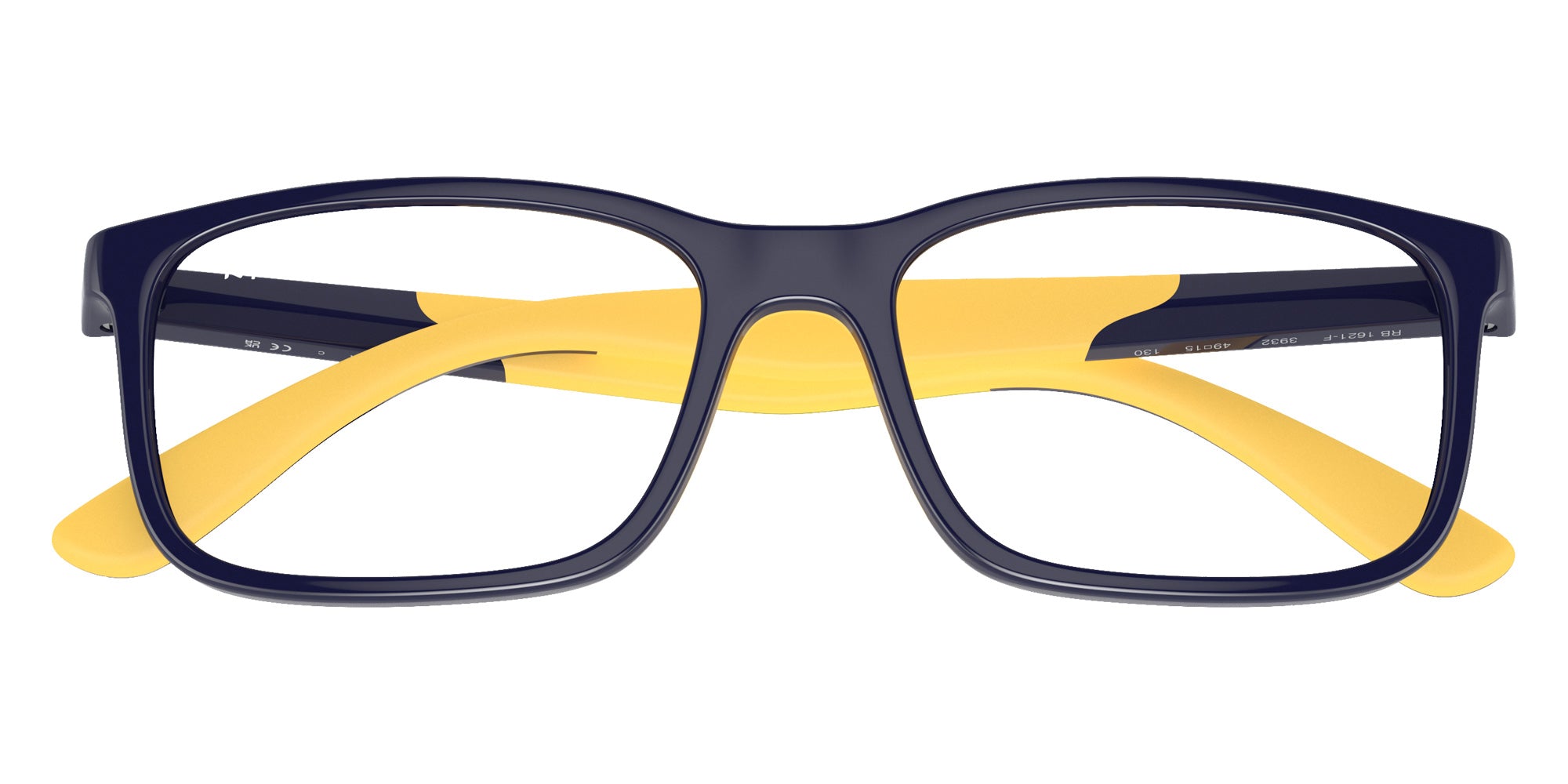Ray-Ban® RY1621F RY1621F 3937 49 Eyeglasses - Dark Blue On Yellow