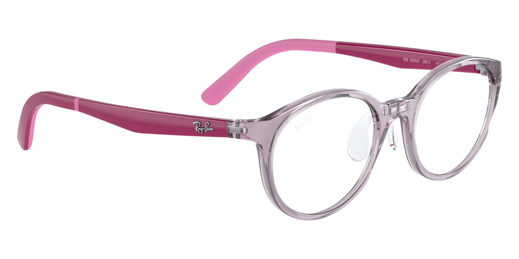 Ray-Ban® RY1625D RY1625D 3912 47 Eyeglasses - Transparent Pink