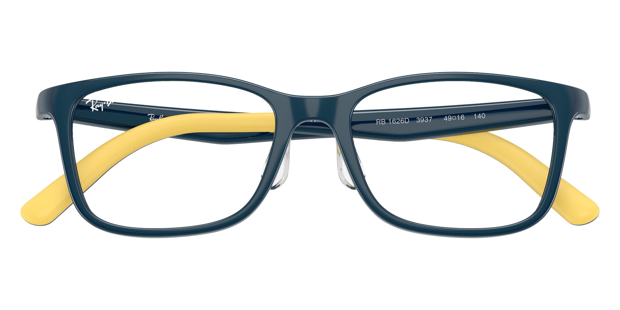 Ray-Ban® RY1626D RY1626D 3937 49 Eyeglasses - Blue On Rubber Yellow