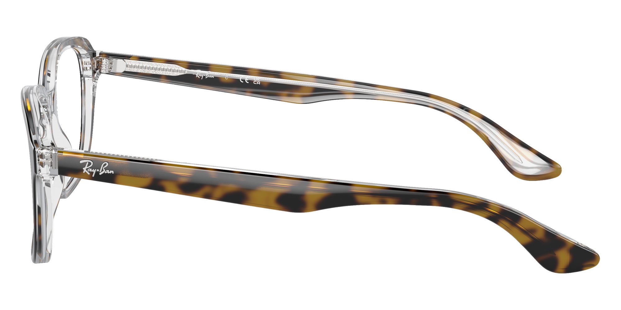 Ray-Ban® RY1627 RY1627 3805 48 Eyeglasses - Havana On Transparent