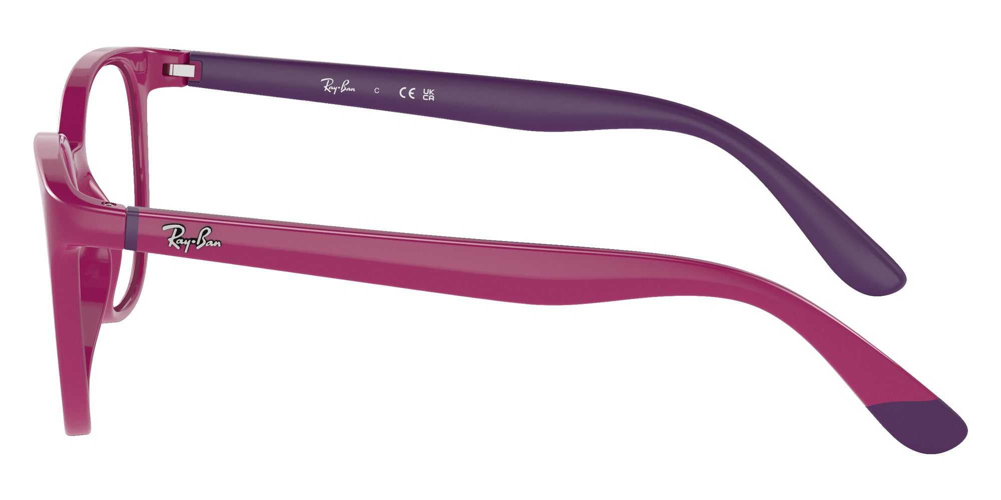 Ray-Ban® RY1631 RY1631 3933 47 Eyeglasses - Fuchsia On Violet