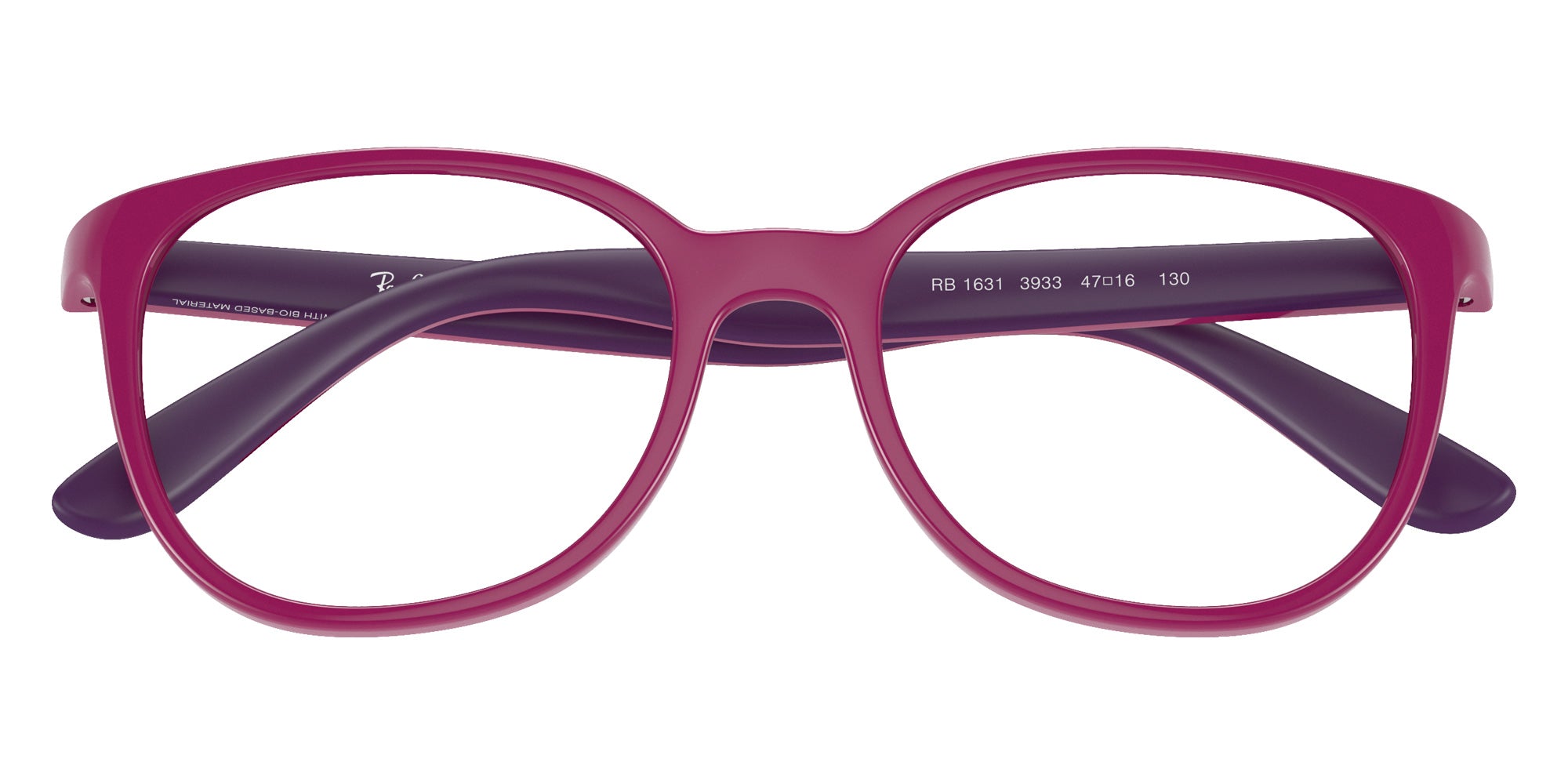 Ray-Ban® RY1631 RY1631 3933 47 Eyeglasses - Fuchsia On Violet