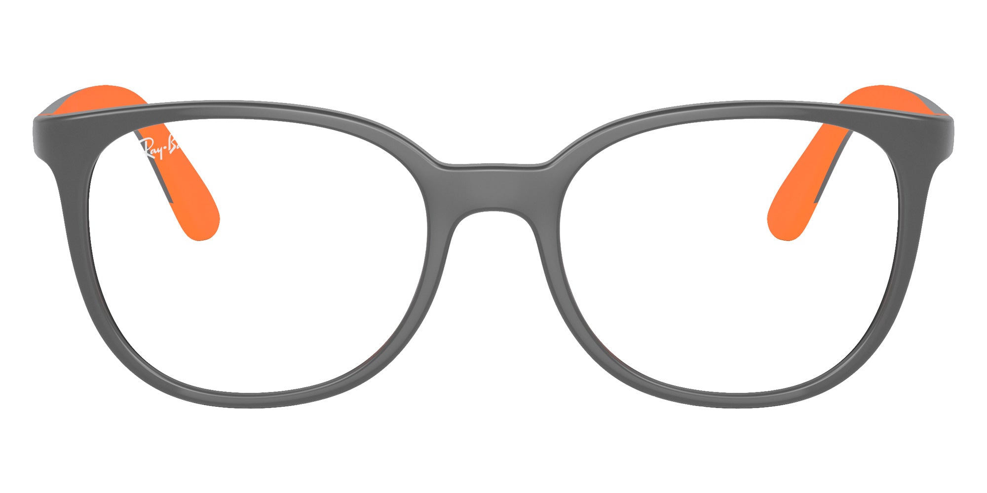 Ray-Ban® RY1631 RY1631 3963 47 Eyeglasses - Dark Gray On Orange