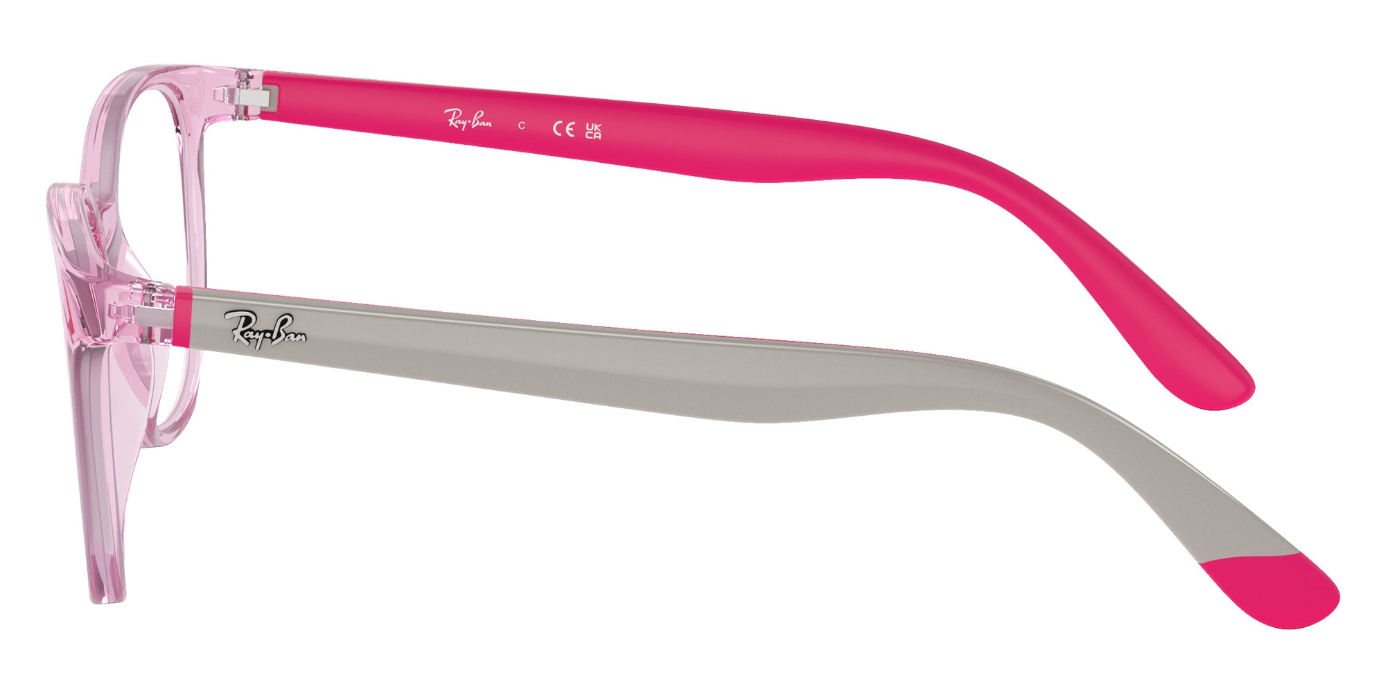 Ray-Ban® RY1631 RY1631 3976 47 Eyeglasses - Gray On Fuchsia