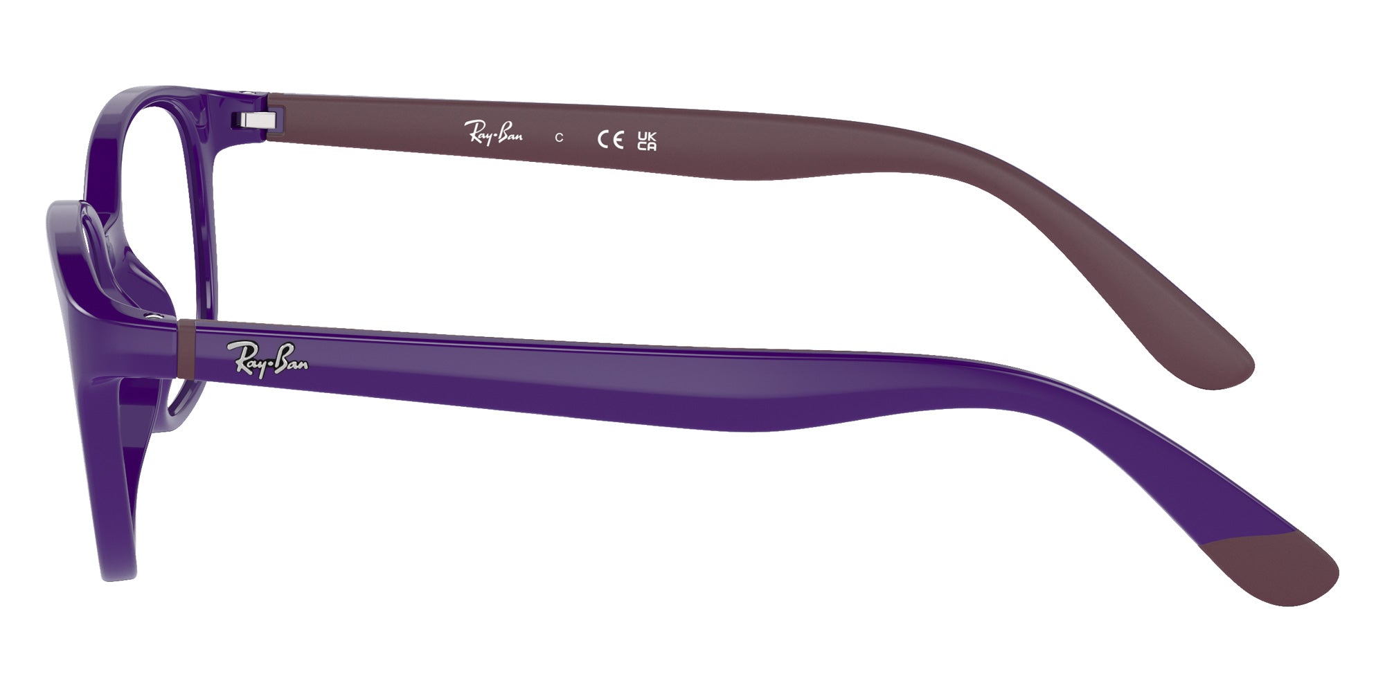 Ray-Ban® RY1632 RY1632 3962 46 Eyeglasses - Violet On Bordeaux