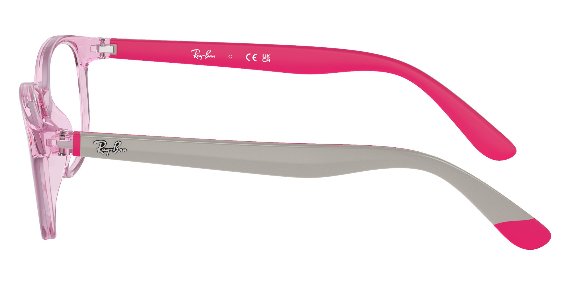 Ray-Ban® RY1632 RY1632 3976 48 Eyeglasses - Gray On Fuchsia